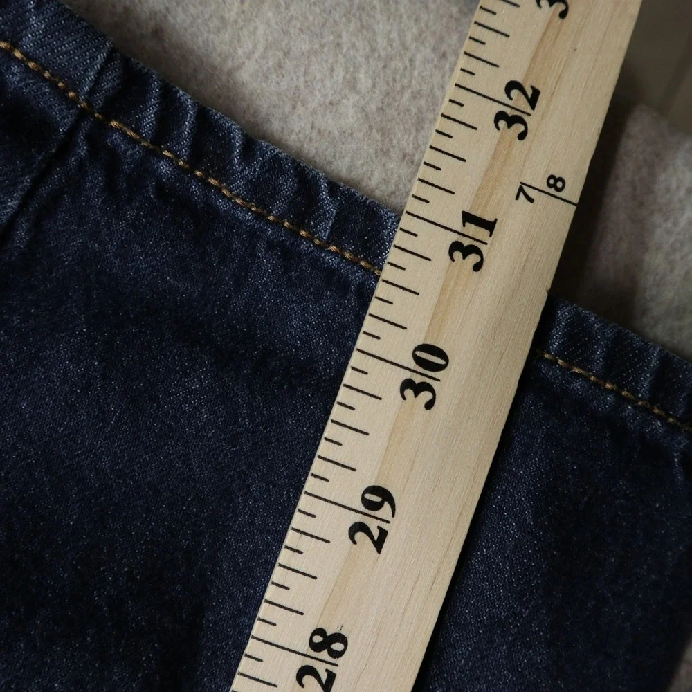 Old Navy Straight Leg Jeans 33x32 Dark Wash Denim Classic 5-Pocket Cotton